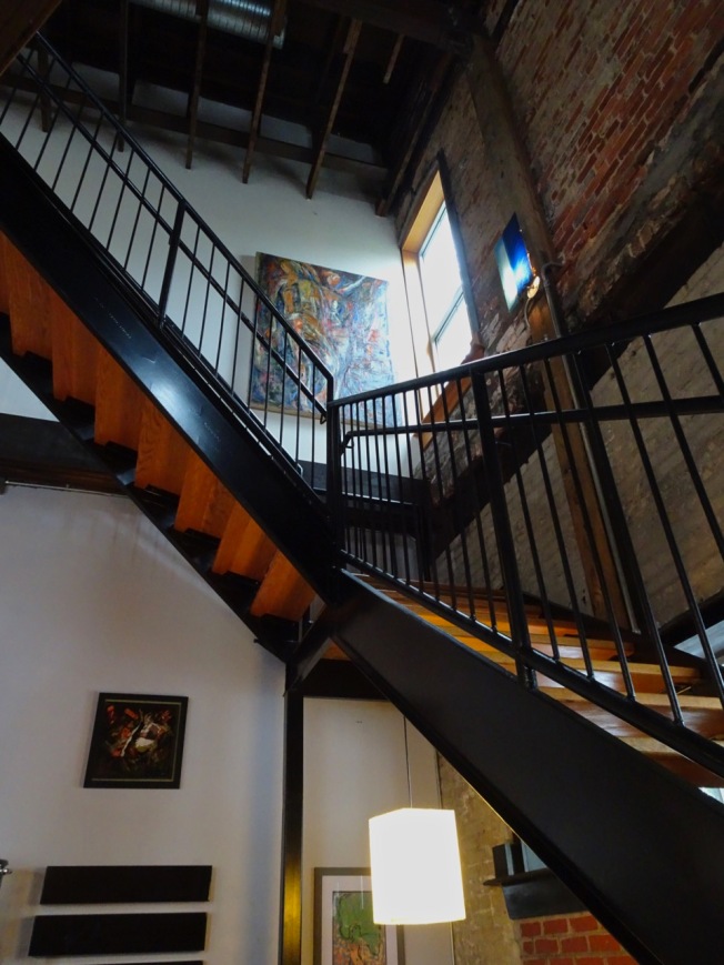 Castleberry Hill - Loft stair ascending